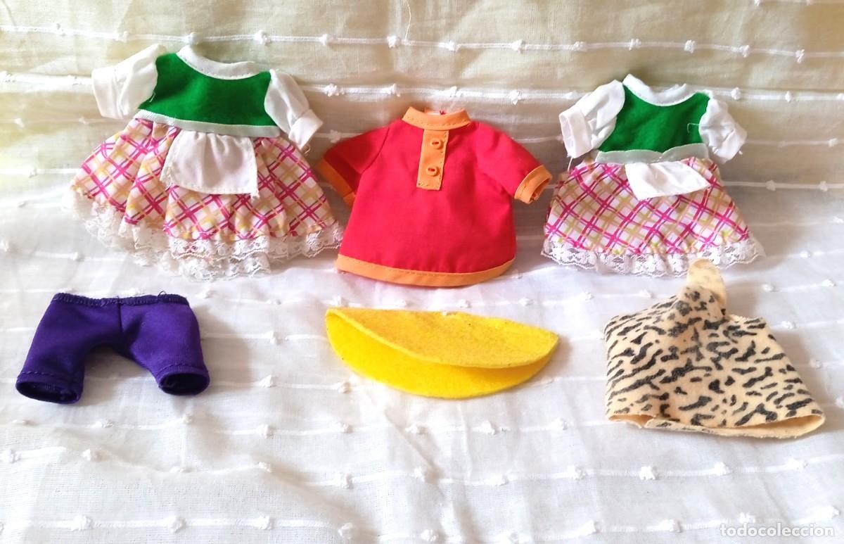 Mu&ntilde;ecas Lesly y Barriguitas: LOTE 6 PRENDAS BARRIGUITAS ORIGINALES - Foto 1