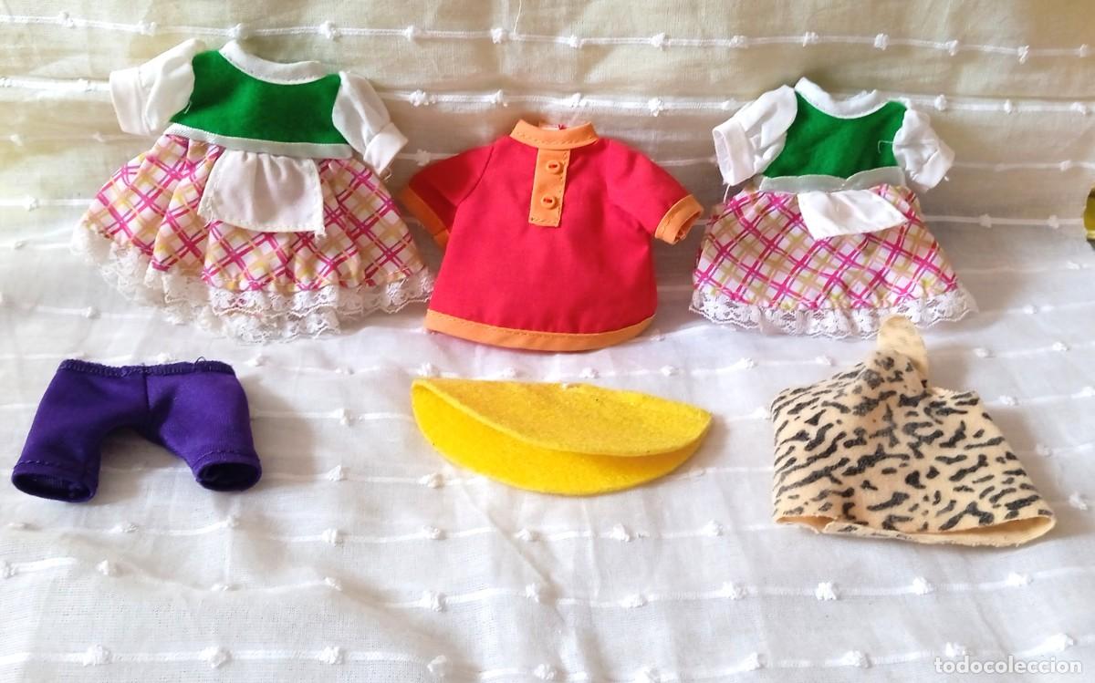 Mu&ntilde;ecas Lesly y Barriguitas: LOTE 6 PRENDAS BARRIGUITAS ORIGINALES - Foto 3