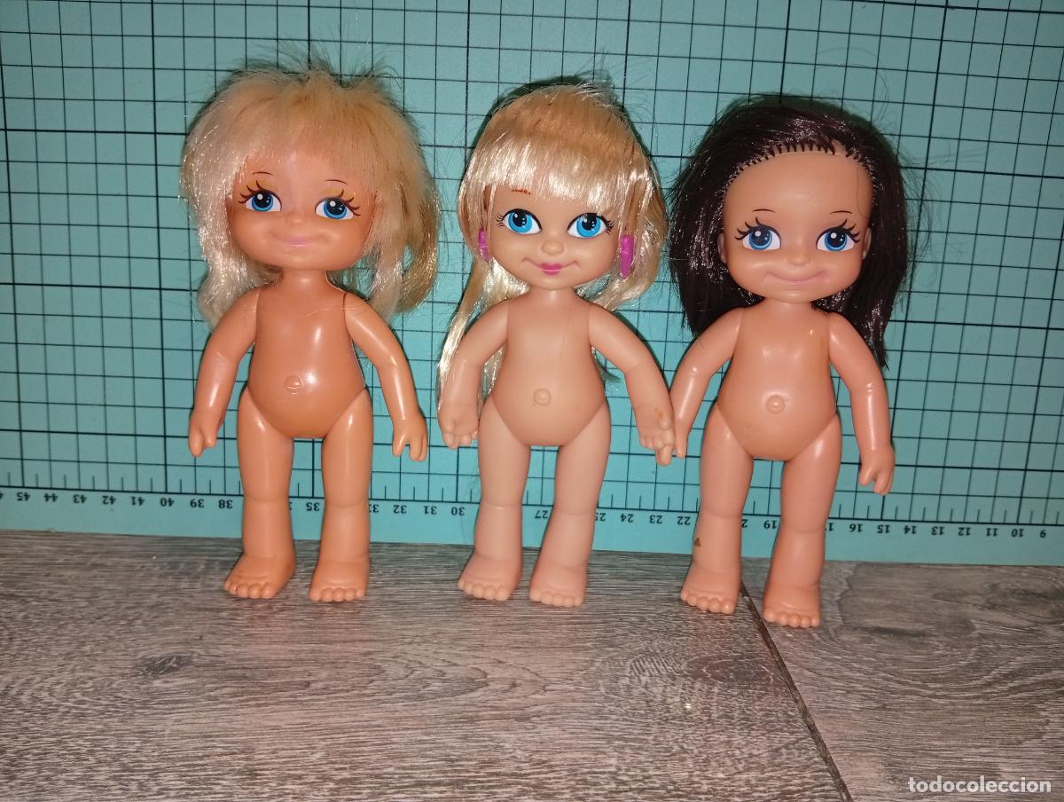 Mu&ntilde;ecas Lesly y Barriguitas: Lote de 3 barriguitas modernas barriguita - Foto 1