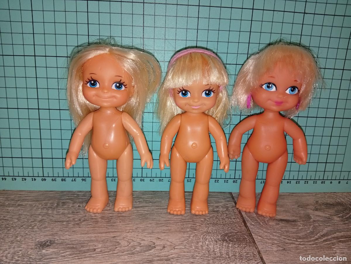 Mu&ntilde;ecas Lesly y Barriguitas: Lote de 3 barriguitas modernas barriguita - Foto 1