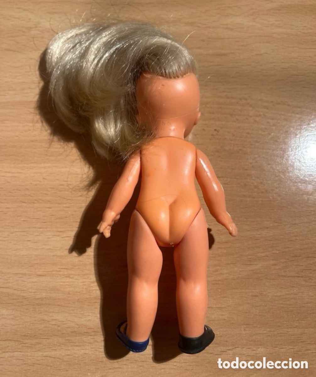 Mu&ntilde;ecas Lesly y Barriguitas: Barriguita B.B rubia antigua - Foto 2