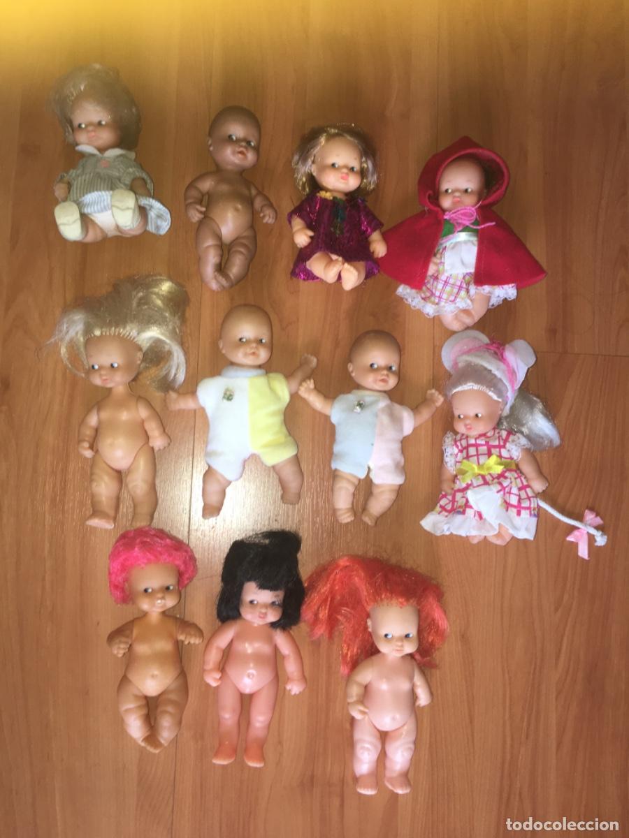 Mu&ntilde;ecas Lesly y Barriguitas: Lote de barriguitas de famosa