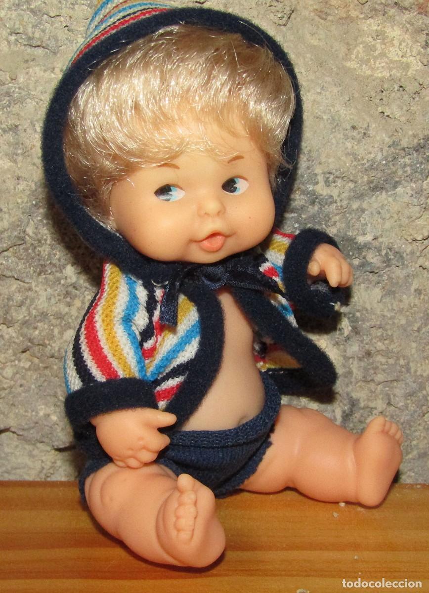 Mu&ntilde;ecas Lesly y Barriguitas: ANTIGUA MU&Ntilde;ECA BARRIGUITAS BESITOS DE FAMOSA - A&Ntilde;OS 70/80 - CONJUNTO ORIGINAL