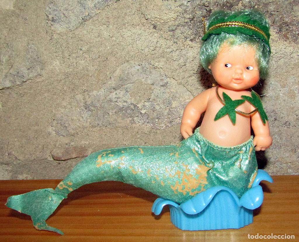 Mu&ntilde;ecas Lesly y Barriguitas: ANTIGUA MU&Ntilde;ECA BARRIGUITAS TRIT&Oacute;N, DE FAMOSA - COMPLETA - A&Ntilde;OS 70/80