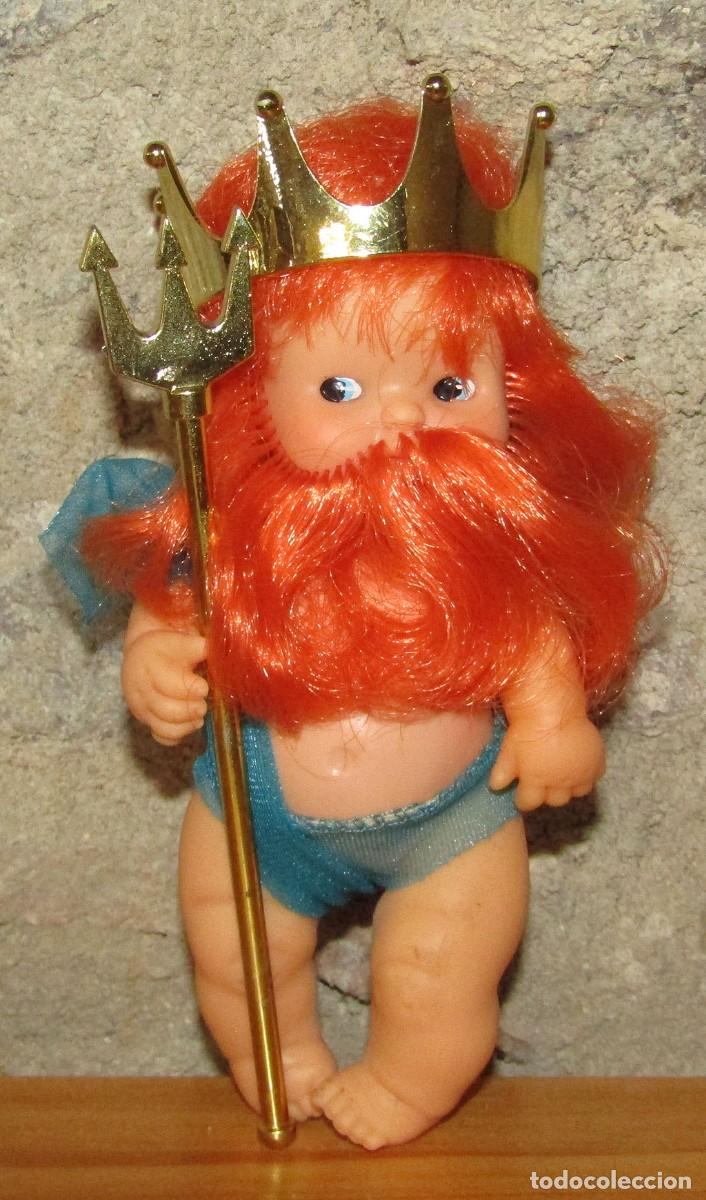 Mu&ntilde;ecas Lesly y Barriguitas: ANTIGUA MU&Ntilde;ECA BARRIGUITAS NEPTUNO, DE FAMOSA - COMPLETA - A&Ntilde;OS 70/80