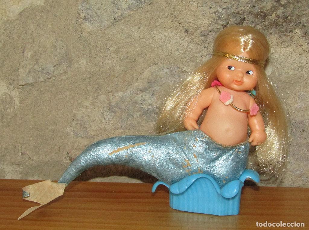 Mu&ntilde;ecas Lesly y Barriguitas: ANTIGUA MU&Ntilde;ECA BARRIGUITAS SIRENITA, DE FAMOSA - A&Ntilde;OS 70