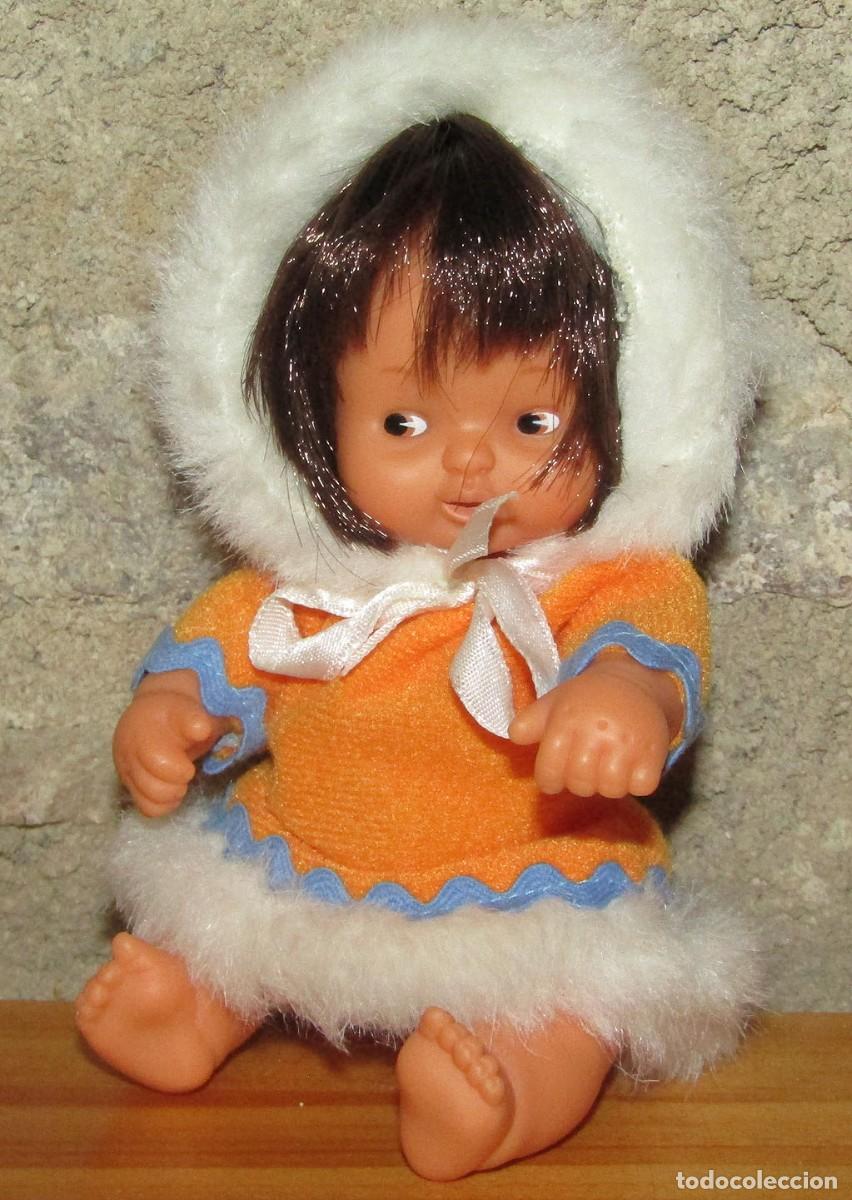 Mu&ntilde;ecas Lesly y Barriguitas: ANTIGUA MU&Ntilde;ECA BARRIGUITAS ESQUIMAL, DE FAMOSA - A&Ntilde;OS 70/80