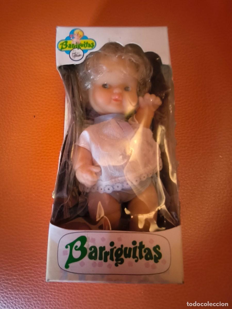 Mu&ntilde;ecas Lesly y Barriguitas: Mu&ntilde;eca Barriguitas de Famosa. En su caja. A&ntilde;os 80