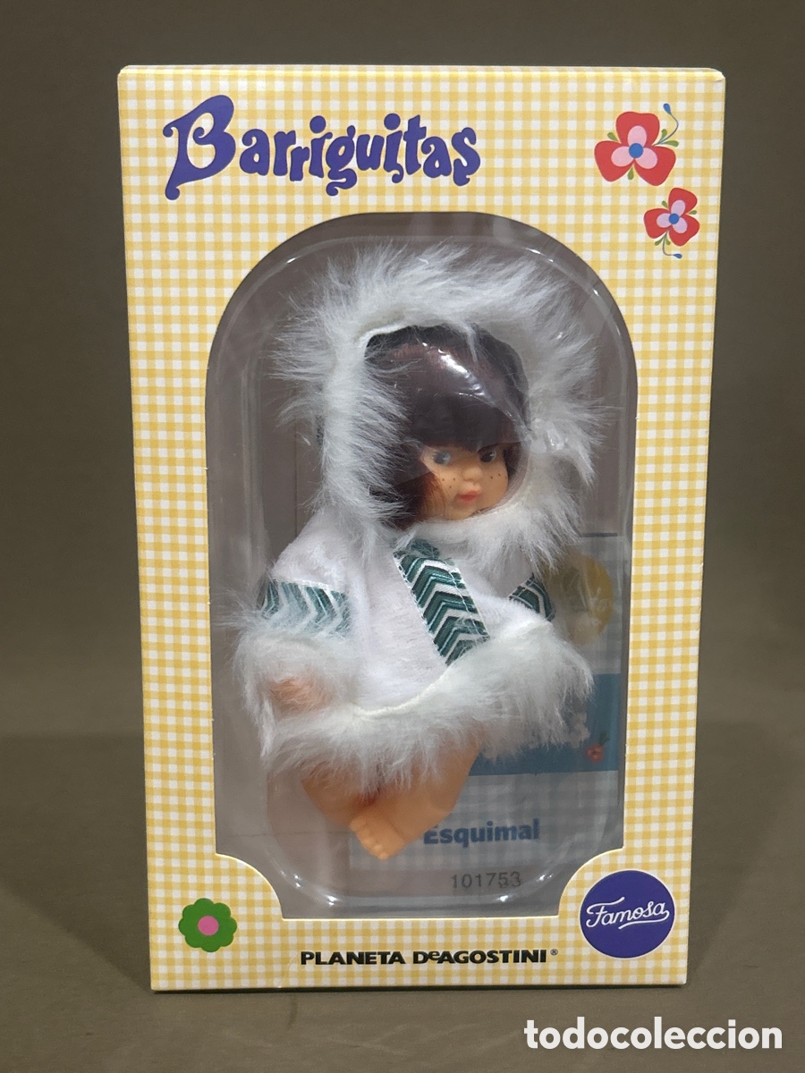 Mu&ntilde;ecas Lesly y Barriguitas: MU&Ntilde;ECA COLECCION BARRIGUITAS DEL MUNDO, BARRIGUITA ESQUIMAL * VER FOTOS*
