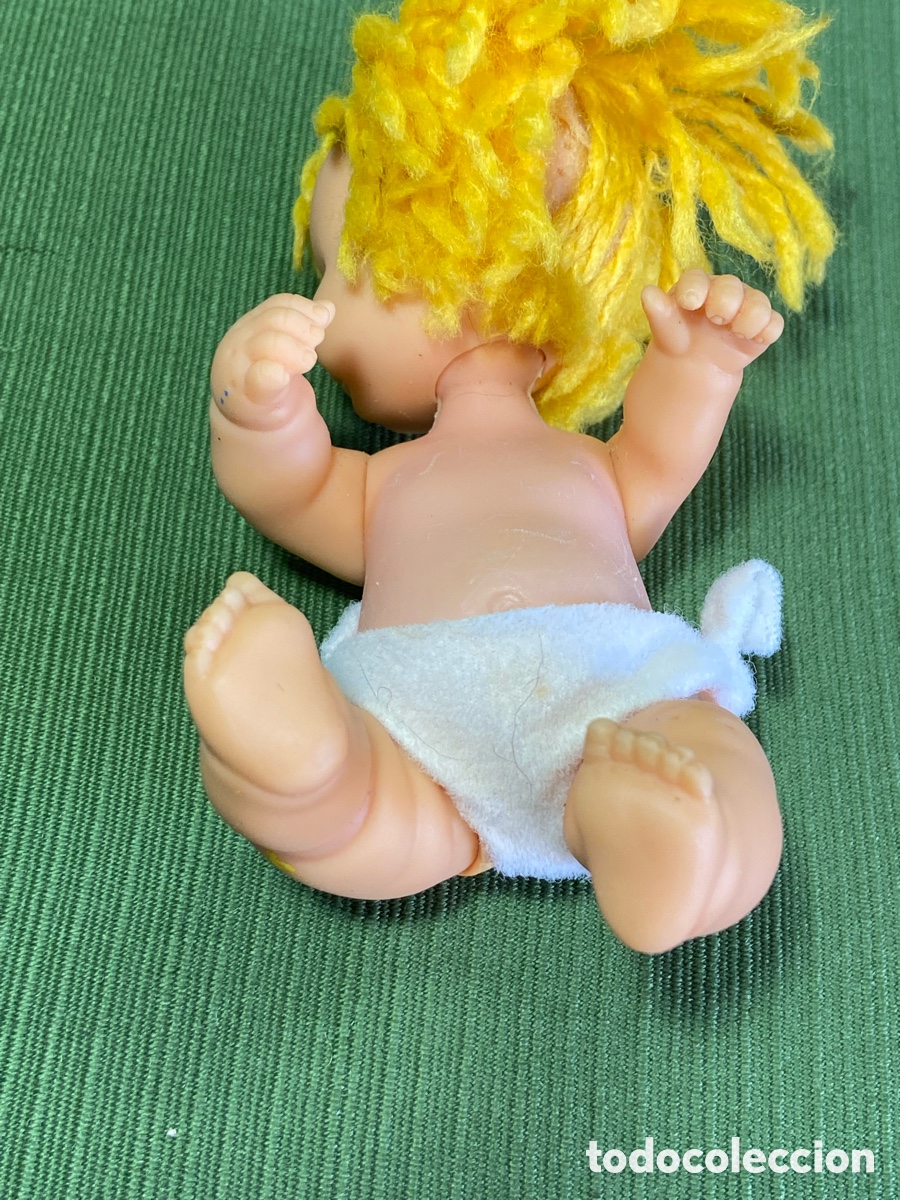 Mu&ntilde;ecas Lesly y Barriguitas: Mu&ntilde;eca barriguitas. Pelo de lana amarillo. - Foto 10