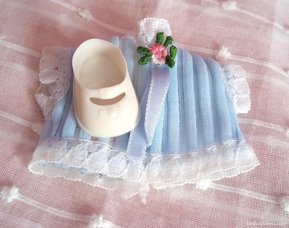 Mu&ntilde;ecas Lesly y Barriguitas: ZAPATO BLANCO BARRIGUITA-A&Ntilde;OS 80