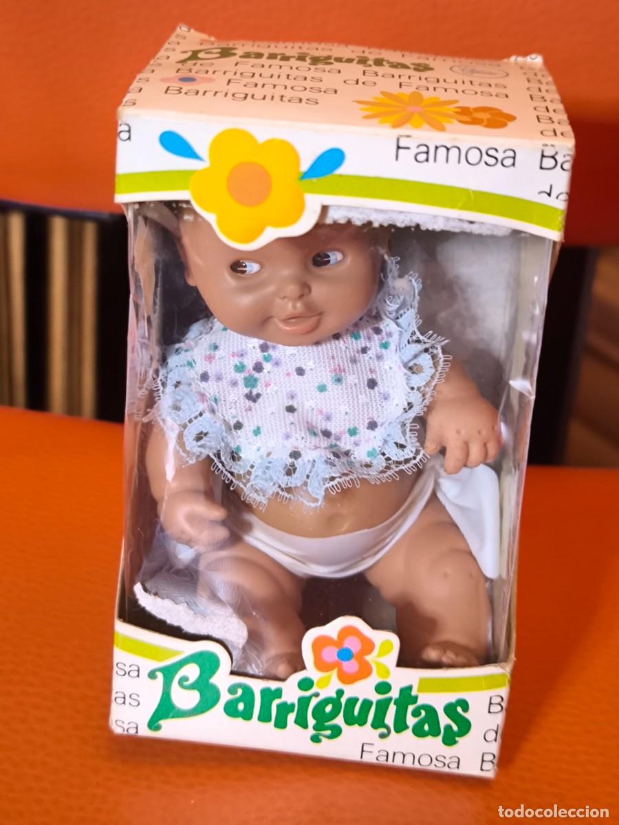Mu&ntilde;ecas Lesly y Barriguitas: Mu&ntilde;eco Barriguitas de Famosa. En su caja. Referencia 87773
