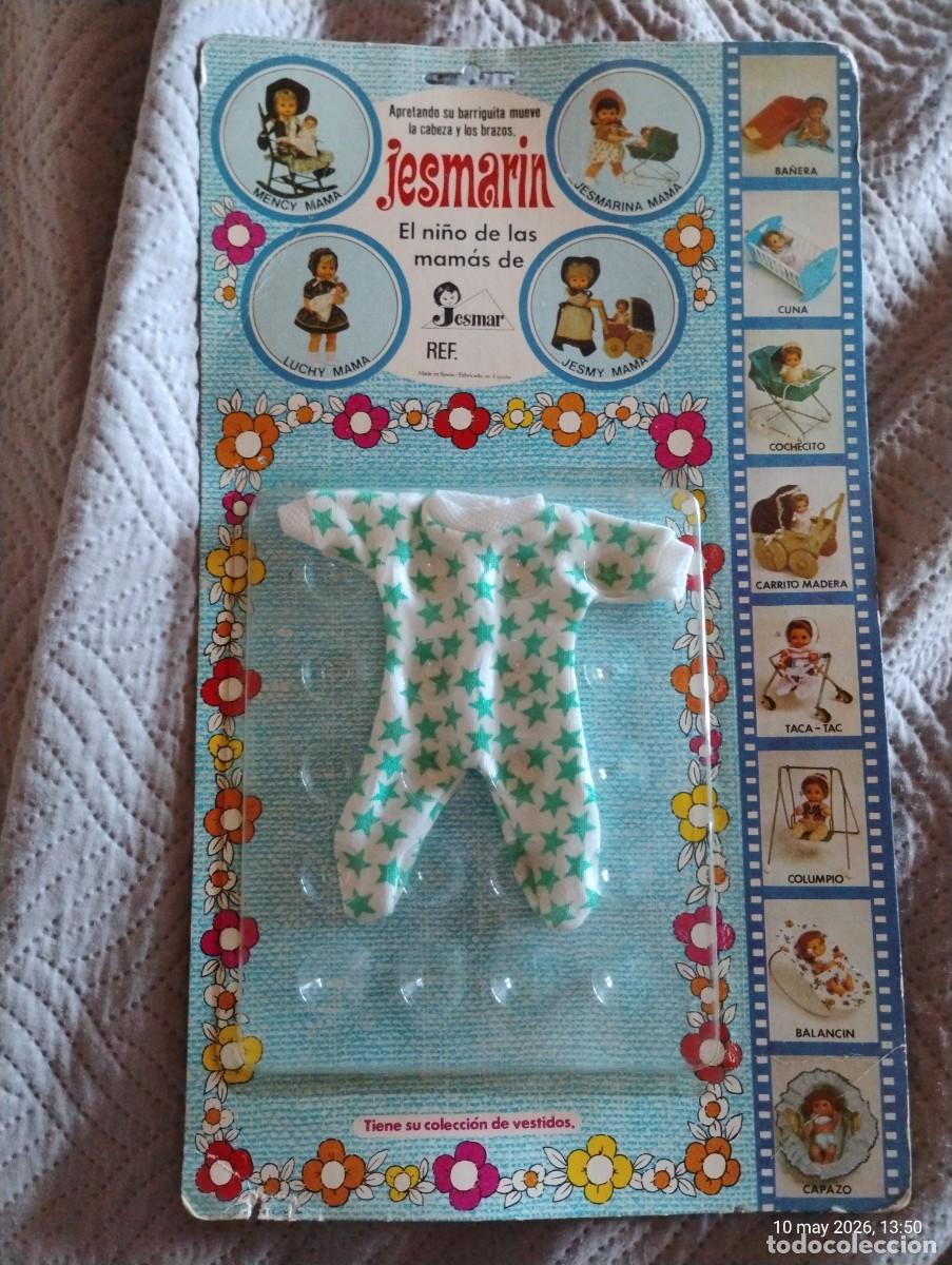 Mu&ntilde;ecas Lesly y Barriguitas: Conjunto nuevo en blister para mu&ntilde;eco Jesmarin. V&aacute;lido para mu&ntilde;eca barriguitas.