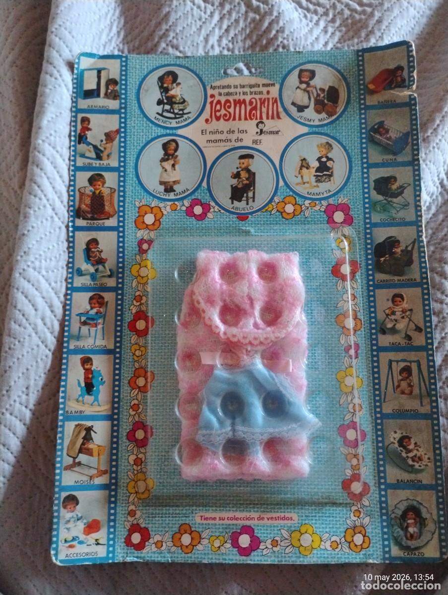Mu&ntilde;ecas Lesly y Barriguitas: Conjunto nuevo en blister para mu&ntilde;eco Jesmarin. V&aacute;lido para mu&ntilde;eca barriguitas.
