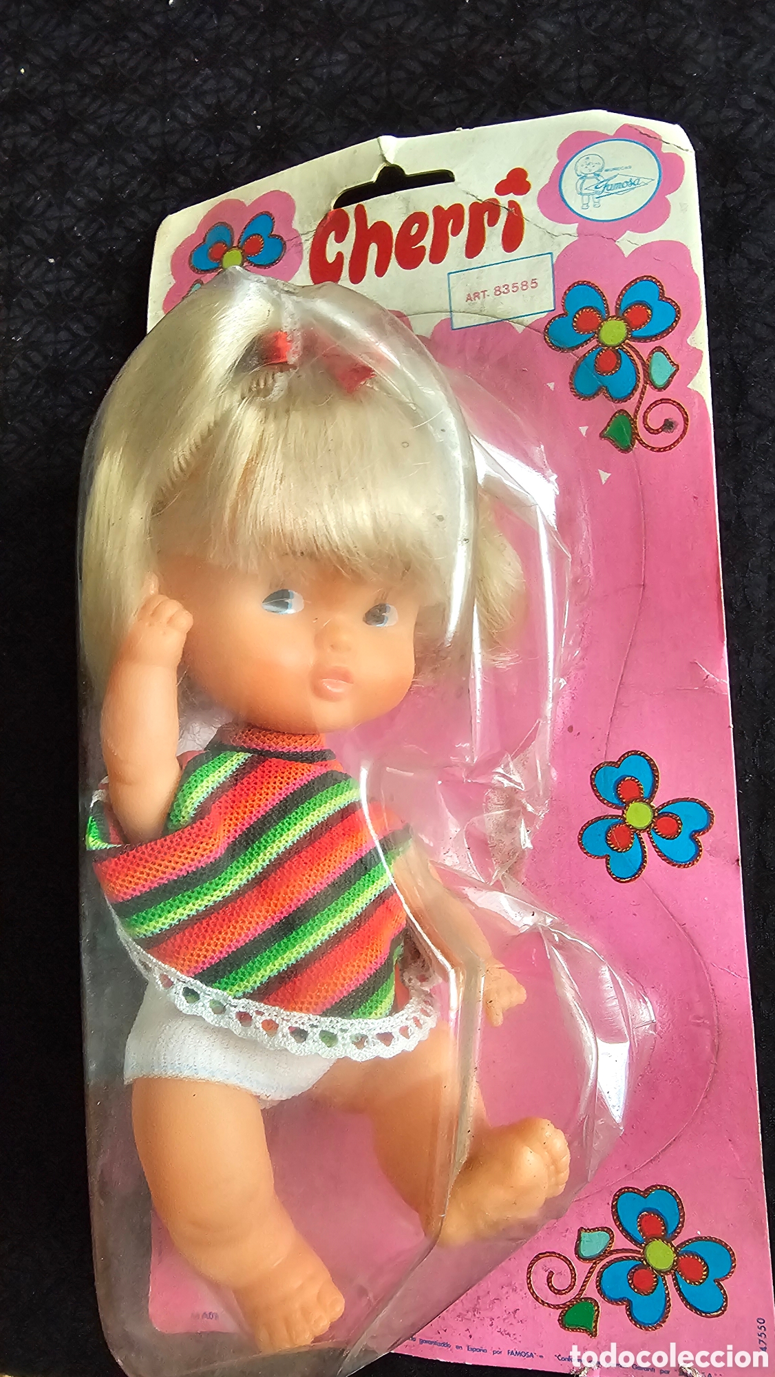 Mu&ntilde;ecas Lesly y Barriguitas: Mu&ntilde;eca Cherry de Famosa - Foto 2