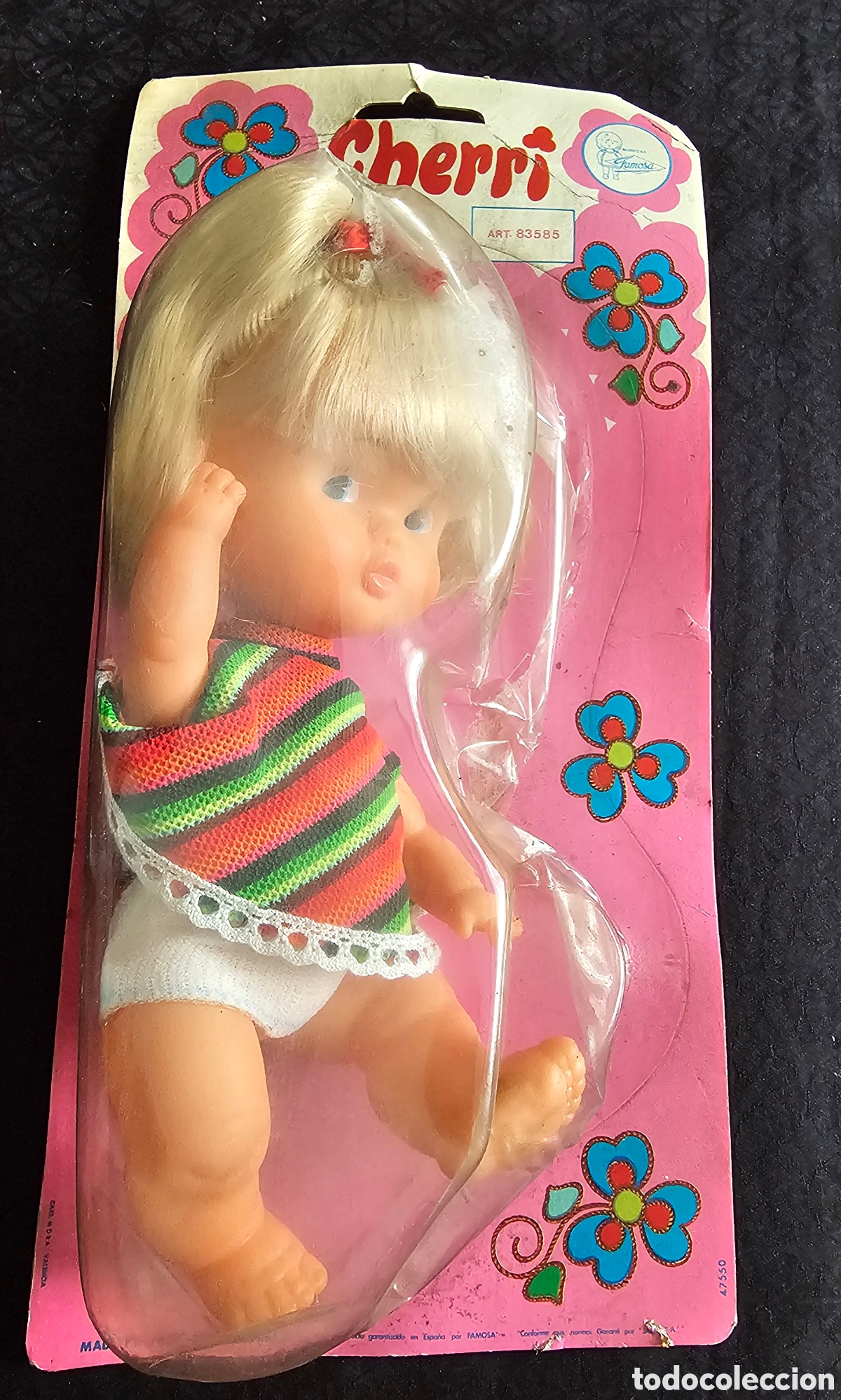 Mu&ntilde;ecas Lesly y Barriguitas: Mu&ntilde;eca Cherry de Famosa - Foto 4