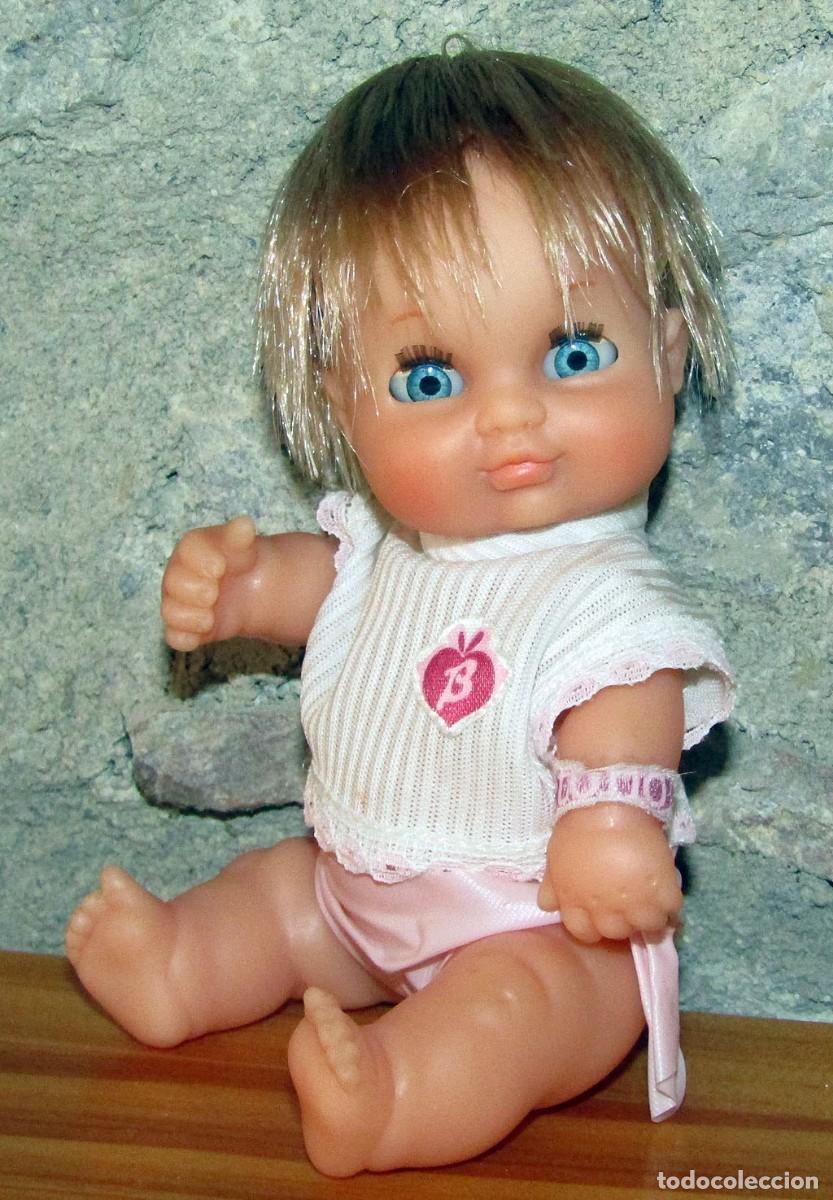 Mu&ntilde;ecas Lesly y Barriguitas: ANTIGUO MU&Ntilde;ECO BARRIGUITAS RETO&Ntilde;O DE OJOS DURMIENTES, DE FAMOSA - TODO ORIGINAL - A&Ntilde;OS 70/80