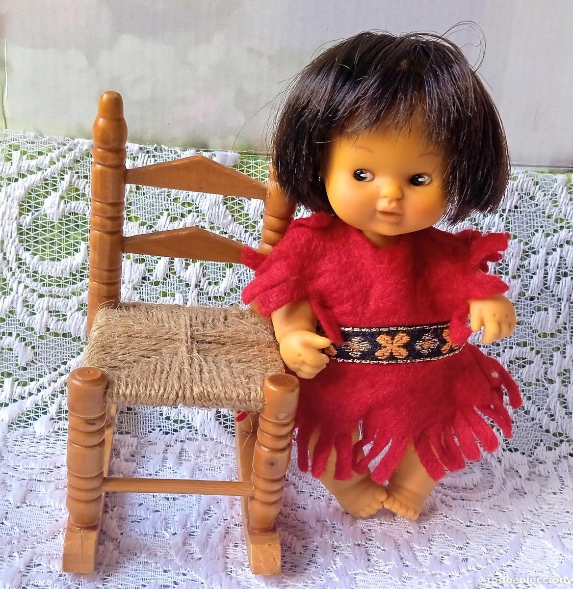 Mu&ntilde;ecas Lesly y Barriguitas: BARRIGUITAS INDIO CON VESTIDO CHEYENE-A&Ntilde;OS 80
