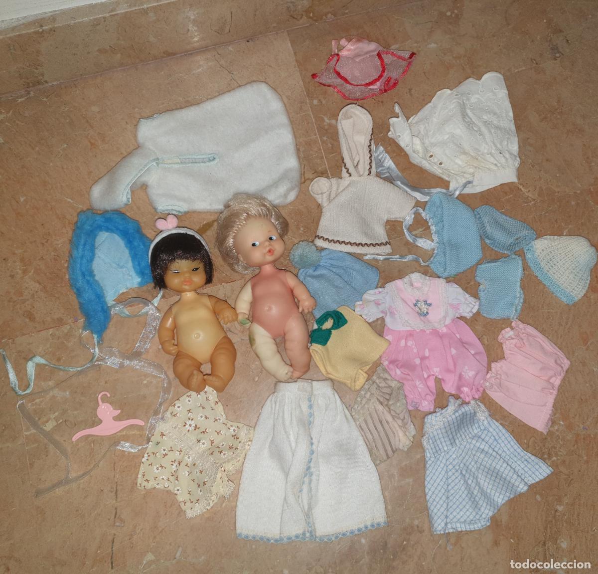 Mu&ntilde;ecas Lesly y Barriguitas: LOTE 2 BARRIGUITAS + MUCHA ROPITA