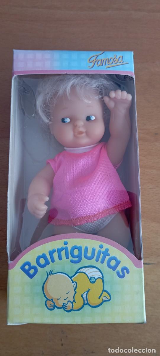 Mu&ntilde;ecas Lesly y Barriguitas: Barriguitas en caja.