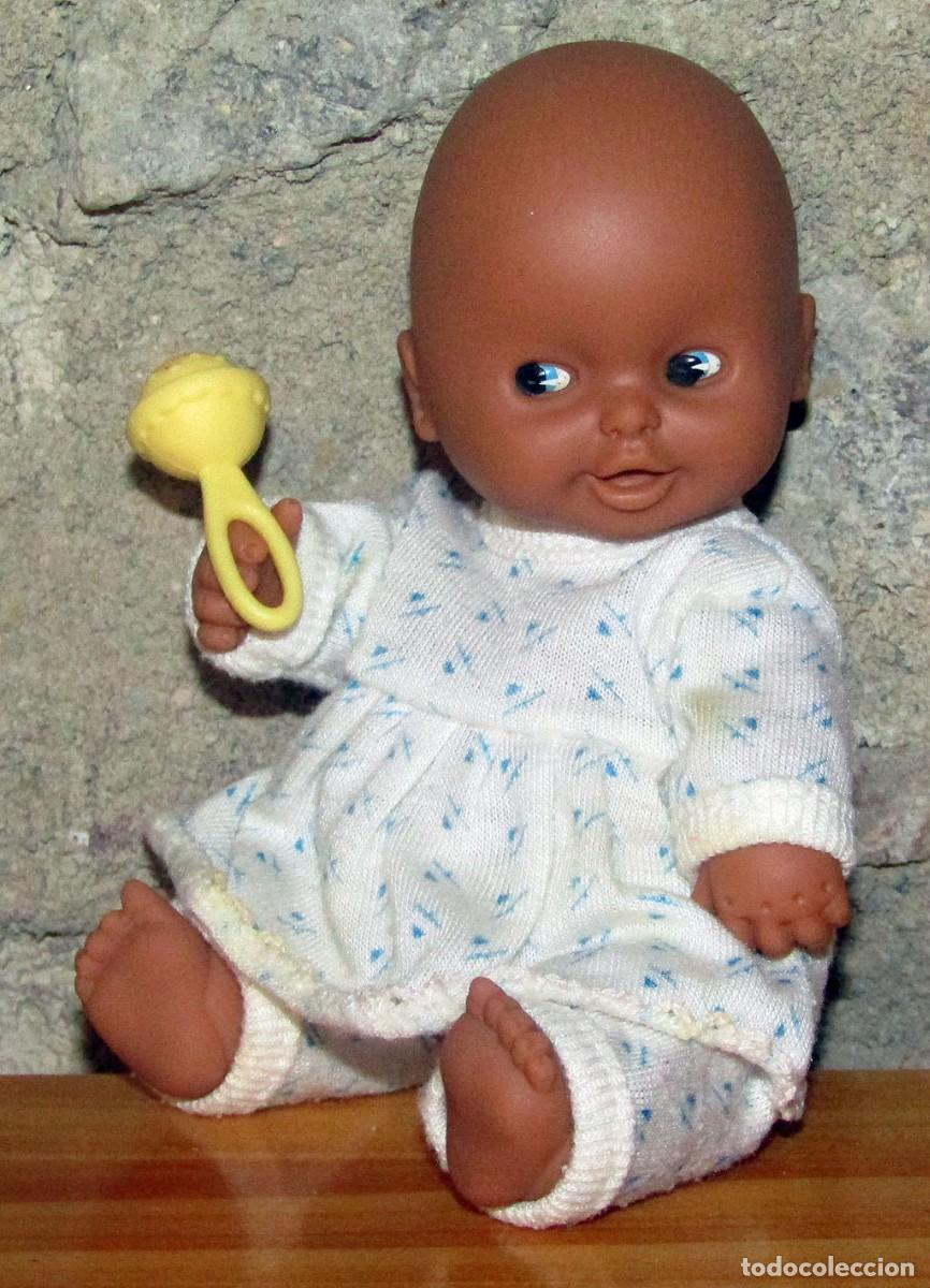 Mu&ntilde;ecas Lesly y Barriguitas: ANTIGUA BARRIGUITAS PELONCETE MULATO, DE FAMOSA - A&Ntilde;OS 70/80