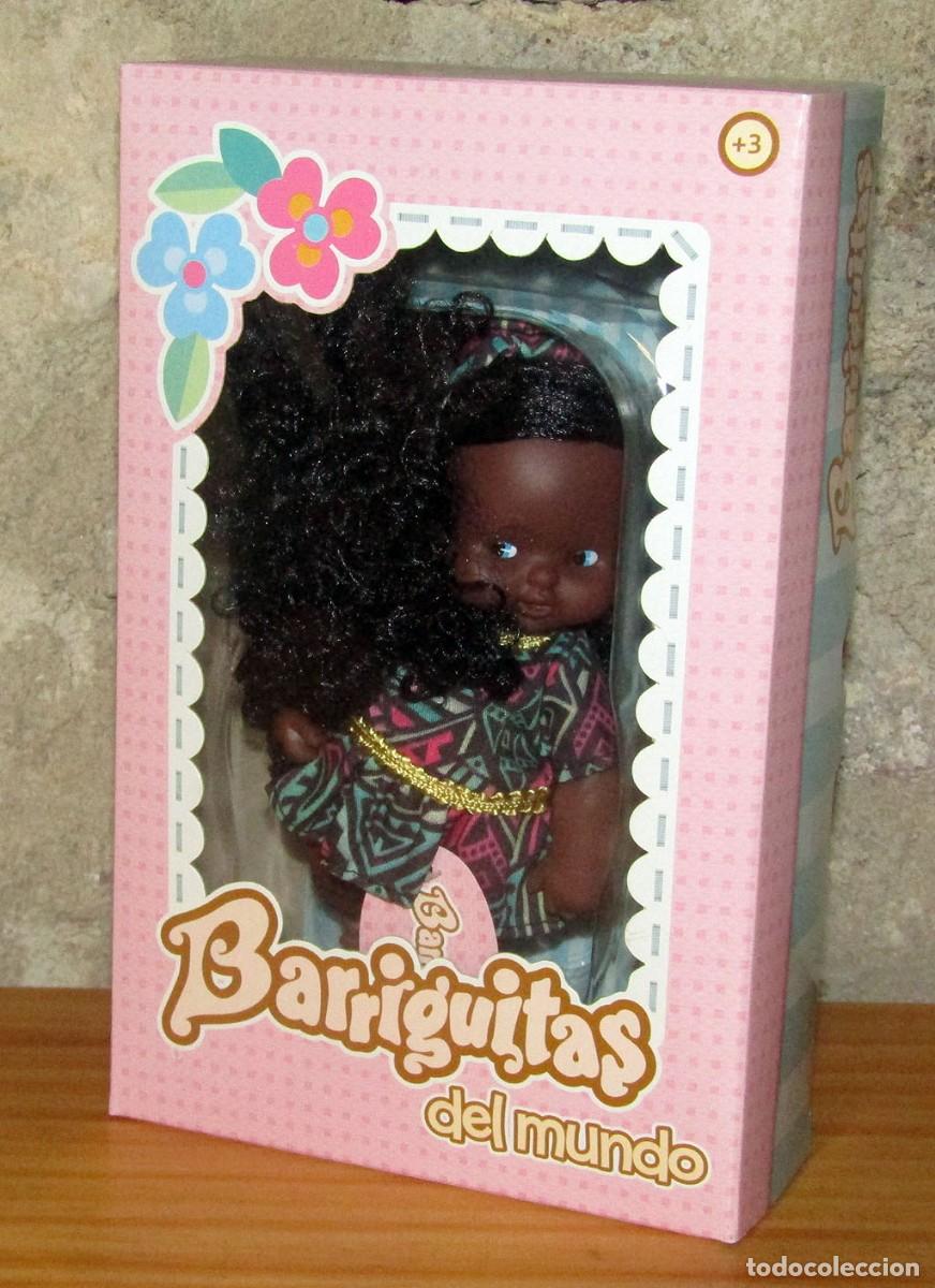 Mu&ntilde;ecas Lesly y Barriguitas: BARRIGUITAS DEL MUNDO: SENEGAL - FAMOSA - NUEVA Y EN SU CAJA ORIGINAL - SENEGALESA