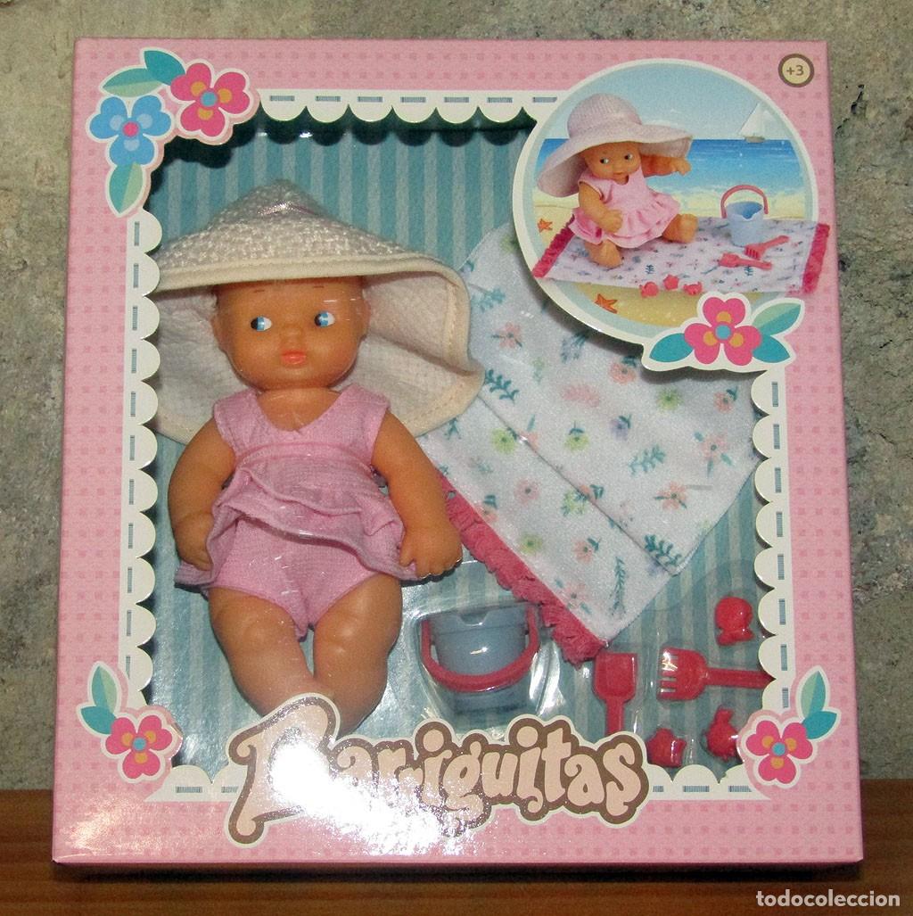 Mu&ntilde;ecas Lesly y Barriguitas: BARRIGUITAS DE FAMOSA: BEB&Eacute; EN LA PLAYA - NUEVA Y EN SU CAJA ORIGINAL