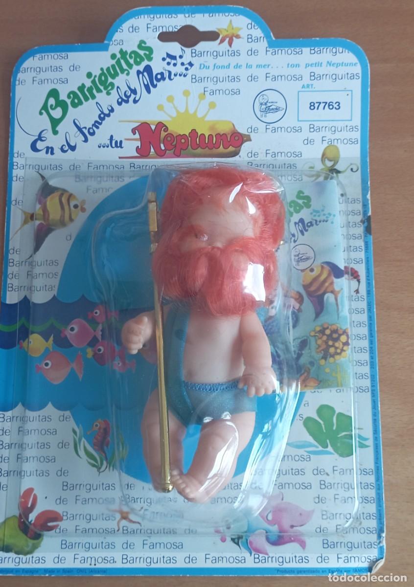 Mu&ntilde;ecas Lesly y Barriguitas: Barriguitas Neptuno en blister