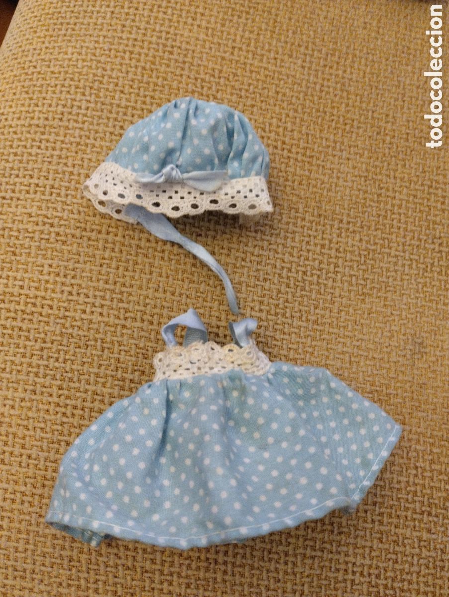 Mu&ntilde;ecas Lesly y Barriguitas: Vestido Barriguitas antigua