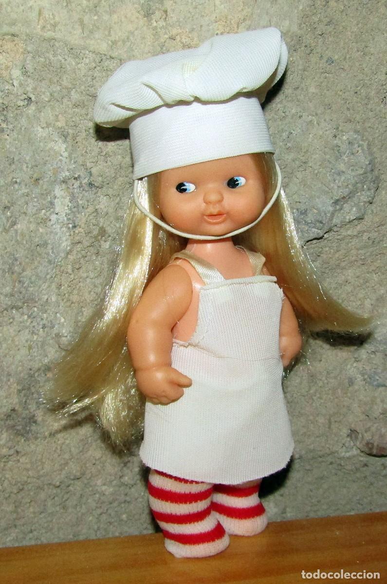 Mu&ntilde;ecas Lesly y Barriguitas: ANTIGUA MU&Ntilde;ECA BARRIGUITAS COCINERA DE FAMOSA - TODA ORIGINAL