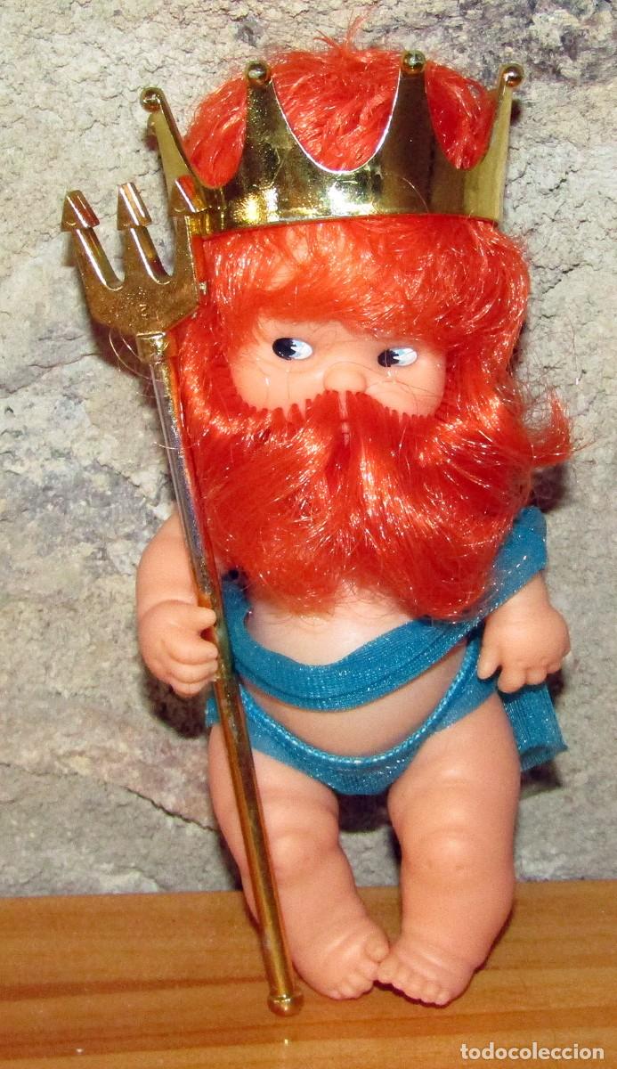 Mu&ntilde;ecas Lesly y Barriguitas: ANTIGUA MU&Ntilde;ECA BARRIGUITAS NEPTUNO, DE FAMOSA - COMPLETO - A&Ntilde;OS 70/80