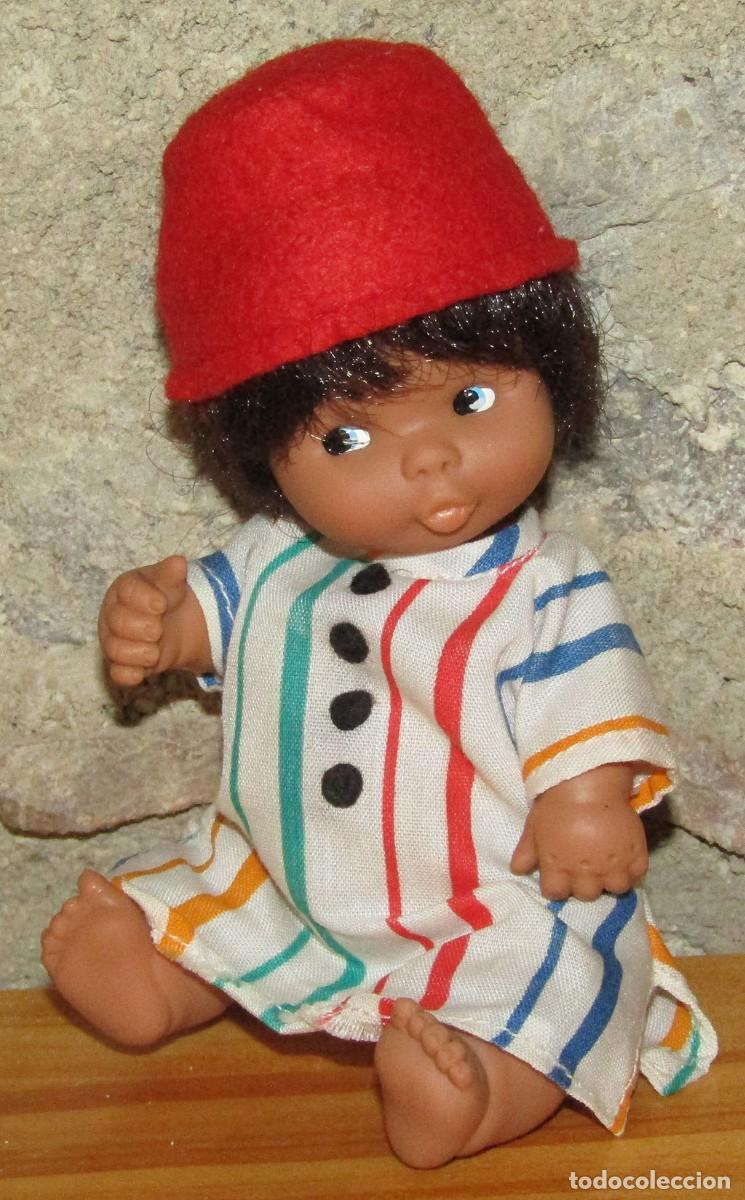 Mu&ntilde;ecas Lesly y Barriguitas: ANTIGUO MU&Ntilde;ECO BARRIGUITAS MORITO, DE FAMOSA - TODO ORIGINAL - A&Ntilde;OS 70