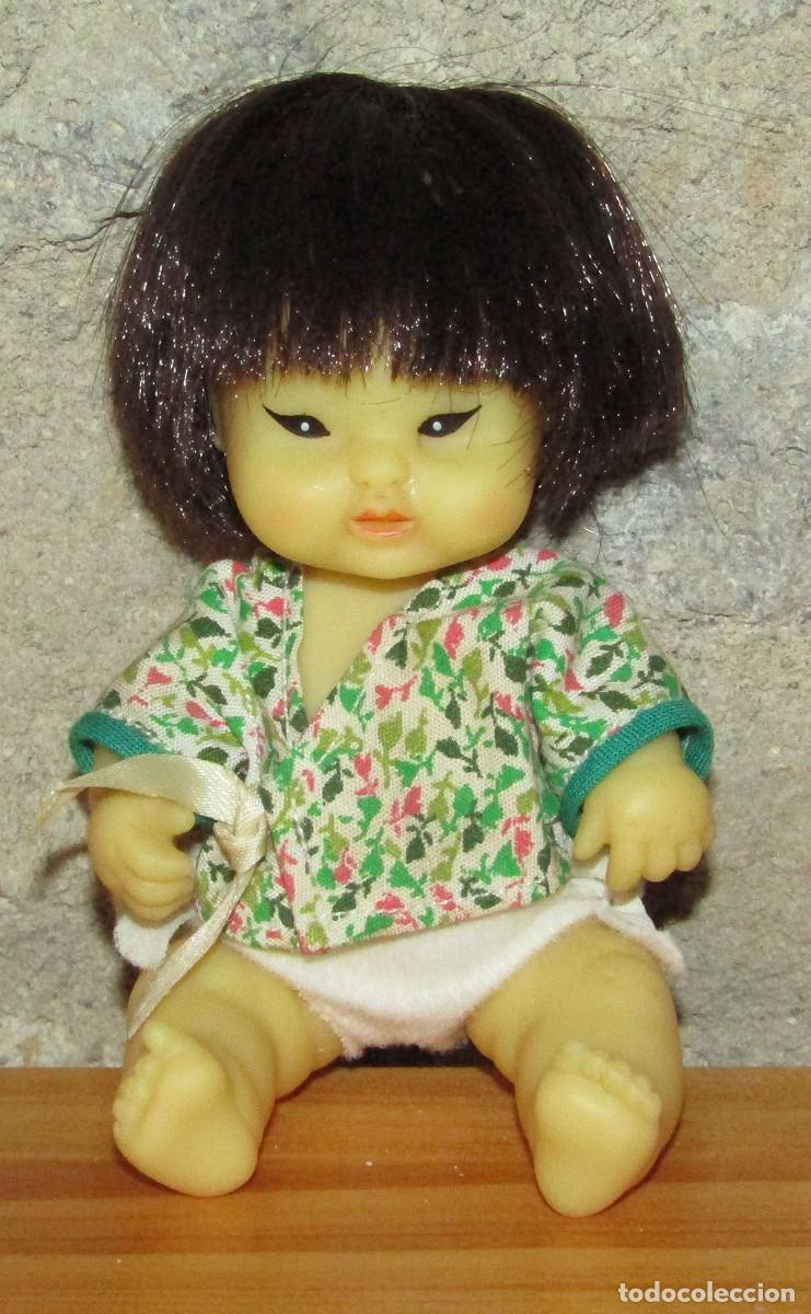 Mu&ntilde;ecas Lesly y Barriguitas: ANTIGUA MU&Ntilde;ECA BARRIGUITAS ORIENTAL, DE FAMOSA - A&Ntilde;OS 70 - TODA ORIGINAL