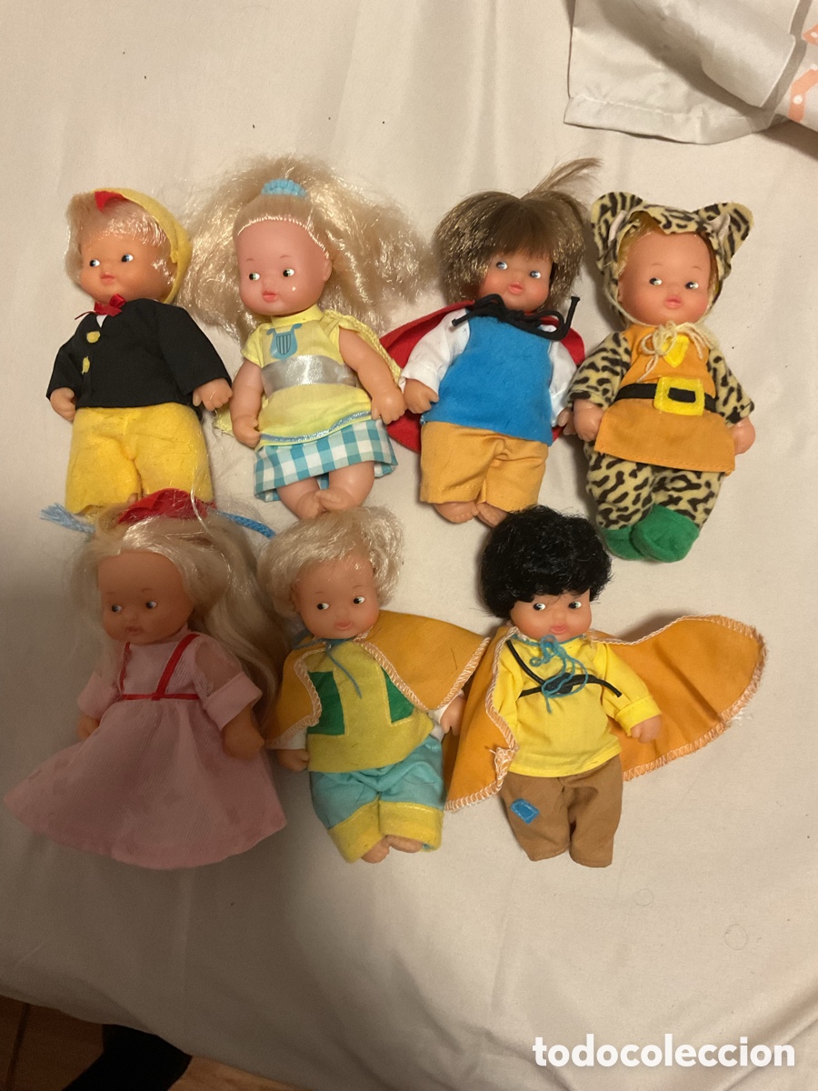Mu&ntilde;ecas Lesly y Barriguitas: 7 Barriguitas de la Serie Cuentos