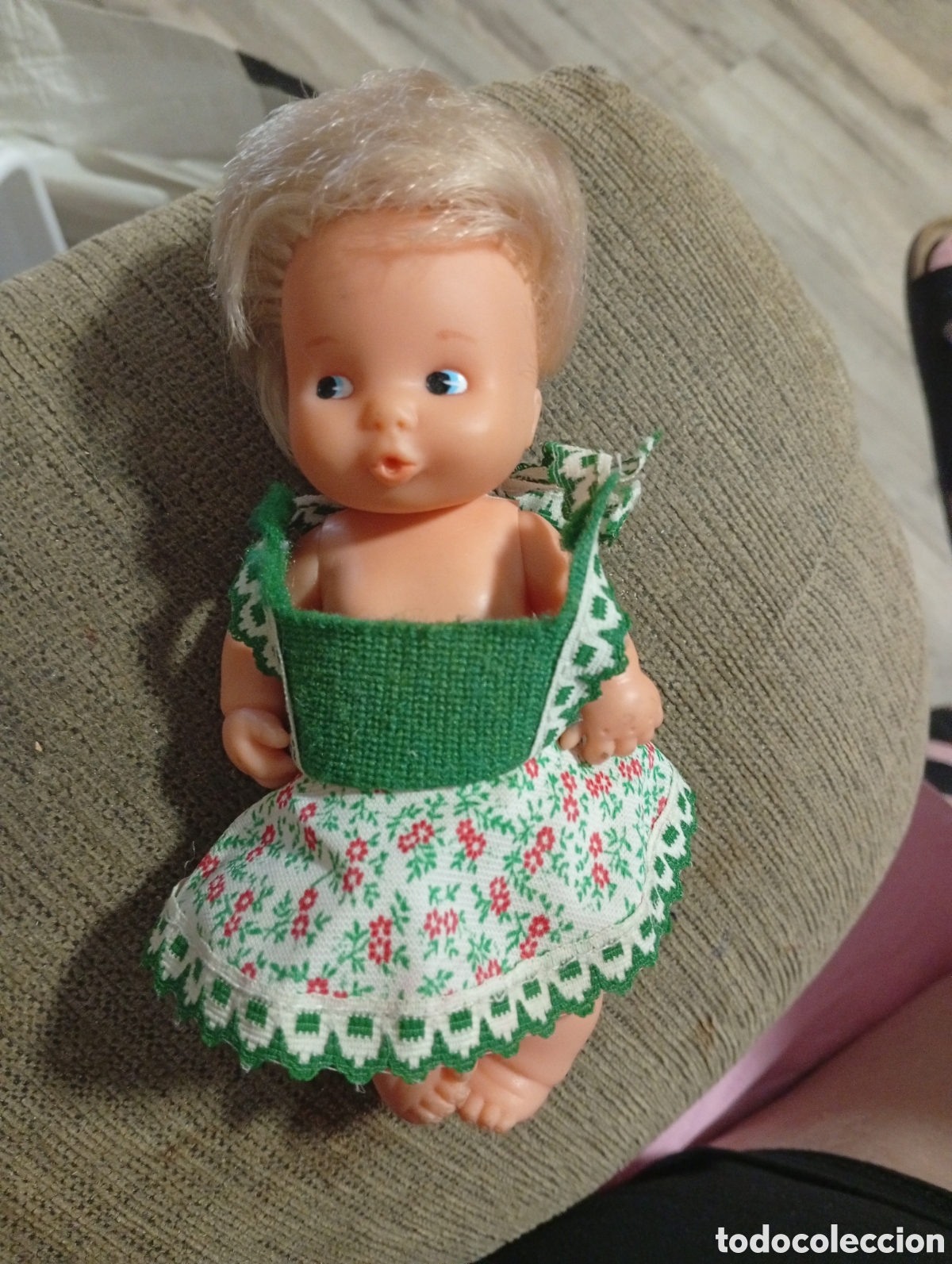 Lesly and Barriguitas dolls: Mu&ntilde;eca antigua barriguitas