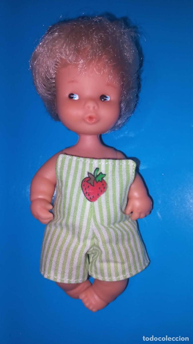 Mu&ntilde;ecas Lesly y Barriguitas: Graciosa mu&ntilde;eca Barriguitas Besitos Fresa - Famosa - a&ntilde;os 80