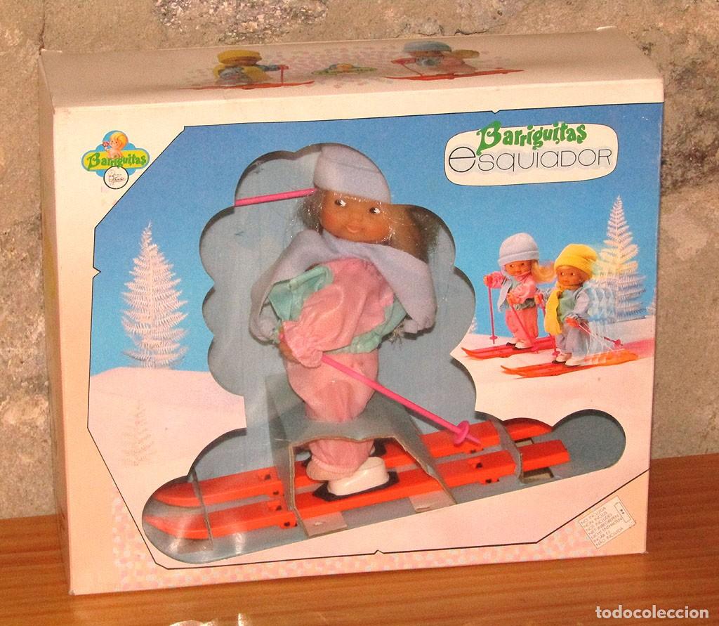 Mu&ntilde;ecas Lesly y Barriguitas: ANTIGUA MUÑECA BARRIGUITAS ESQUIADOR ESQUIADORA DE FAMOSA - NUEVA Y EN SU CAJA - IMPECABLE