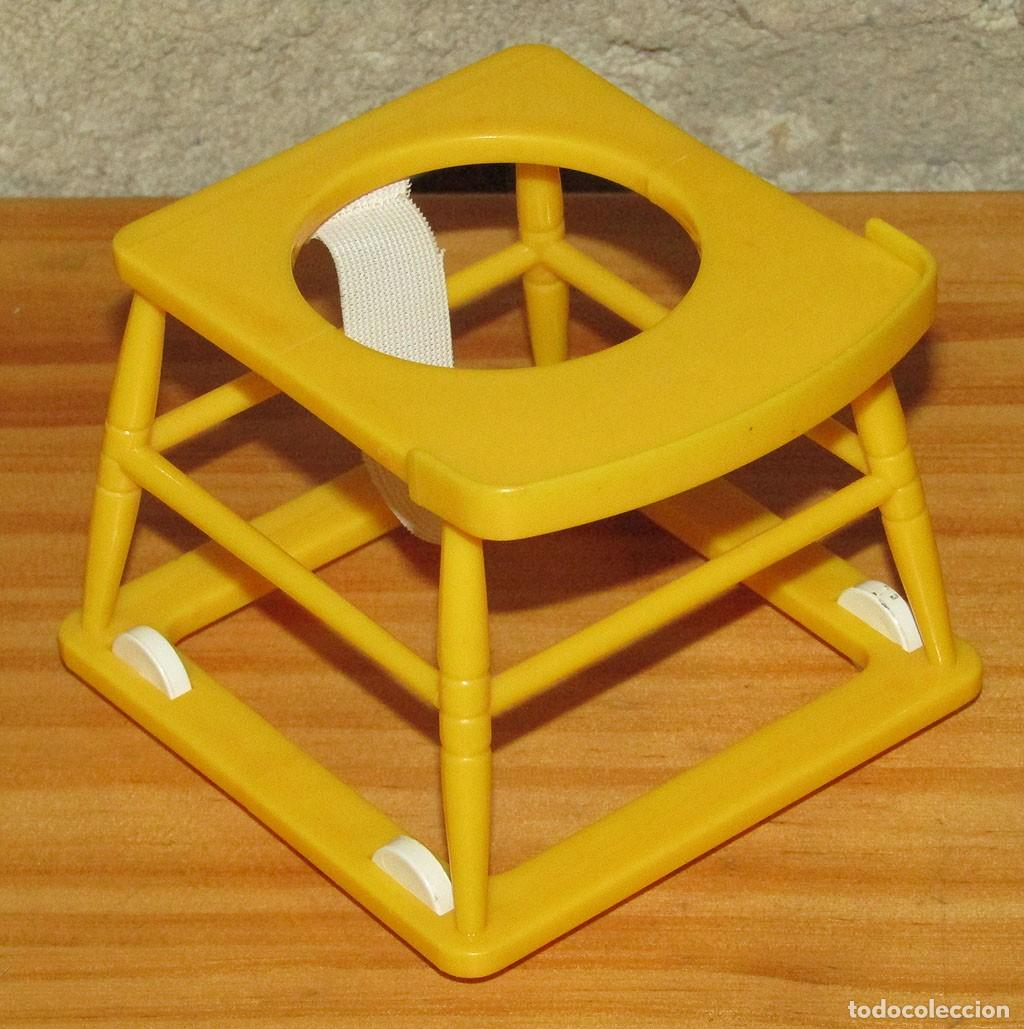 Mu&ntilde;ecas Lesly y Barriguitas: ANTIGUO ANDADOR O TACA TAC DE LAS BARRIGUITAS, FAMOSA - A&Ntilde;OS 70 - COLOR AMARILLO