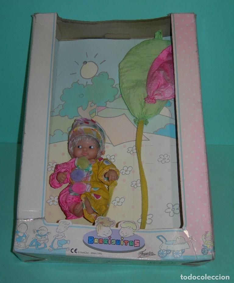 Mu&ntilde;ecas Lesly y Barriguitas: ANTIGUA MU&Ntilde;ECA BARRIGUITAS CON GLOBO SIN USO EN CAJA - ORIGINAL FAMOSA -