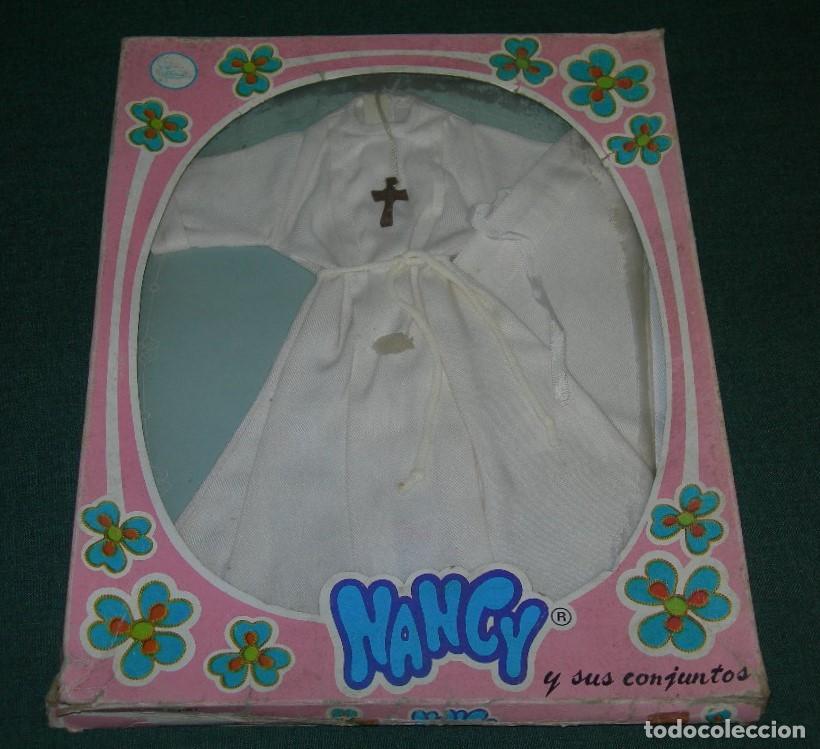 Mu&ntilde;ecas Lesly y Barriguitas: ANTIGUO CONJUNTO DE MONJA / H&Aacute;BITO DE LA MU&Ntilde;ECA NANCY - SIN USO EN CAJA - ORIGINAL FAMOSA A&Ntilde;OS 70 -
