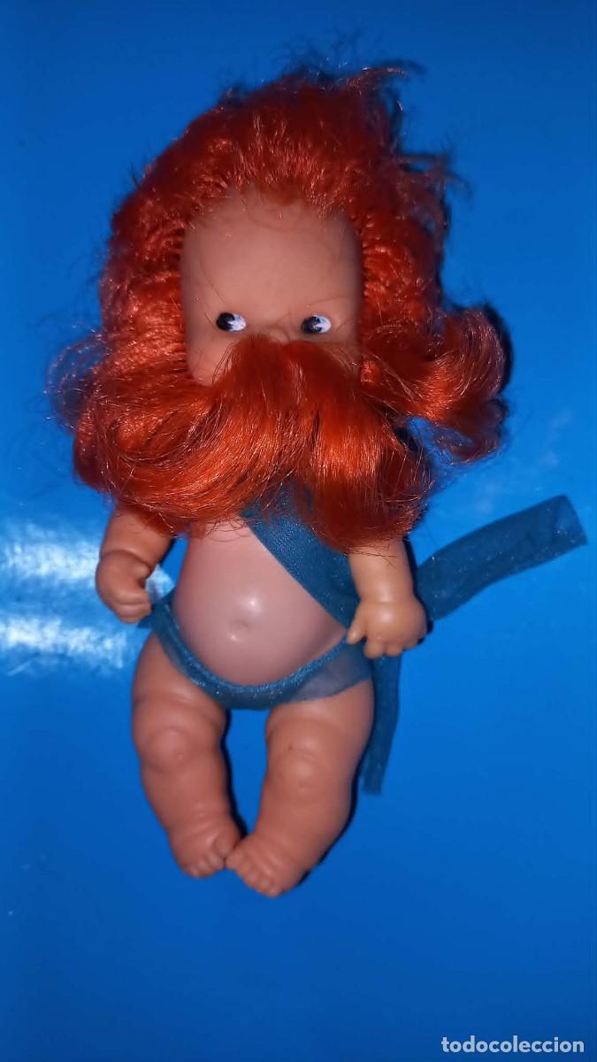 Mu&ntilde;ecas Lesly y Barriguitas: Mu&ntilde;eco Barriguitas Neptuno, en el fondo del mar, Famosa, a&ntilde;os 80