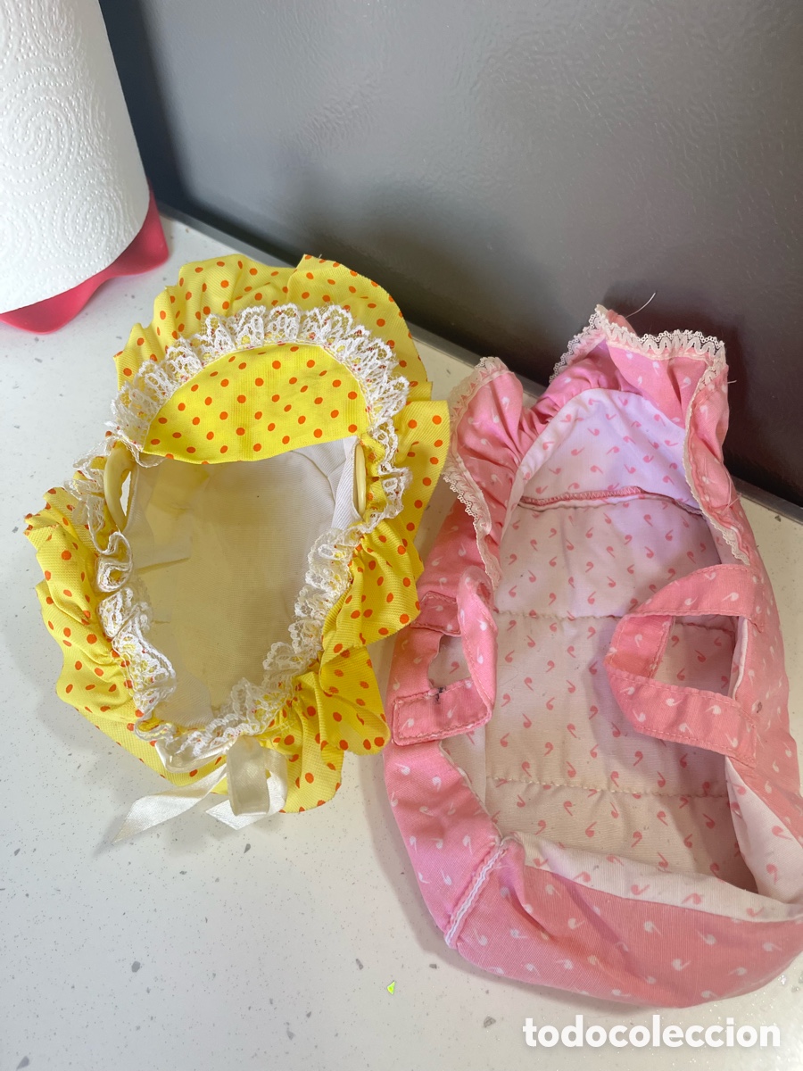 Mu&ntilde;ecas Lesly y Barriguitas: Capazos originales de barriguitas