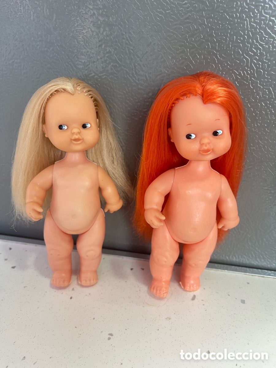 Mu&ntilde;ecas Lesly y Barriguitas: Lote, Barriguitas, de piernas rectas