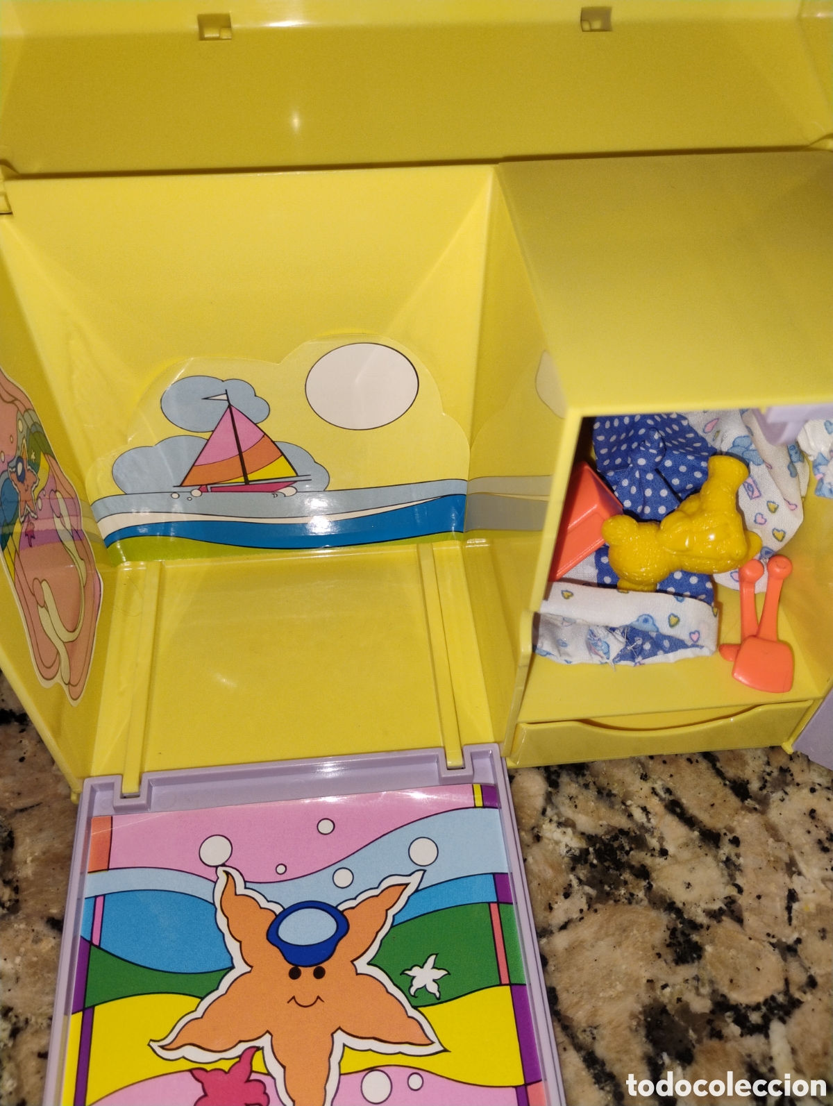 Puppen Lesly und Barriguitas : &diams;Malet&iacute;n Playa y Piscina Barriguitas (Famosa, A&ntilde;os 80/90) &iexcl;COMPLETO e Impecable!