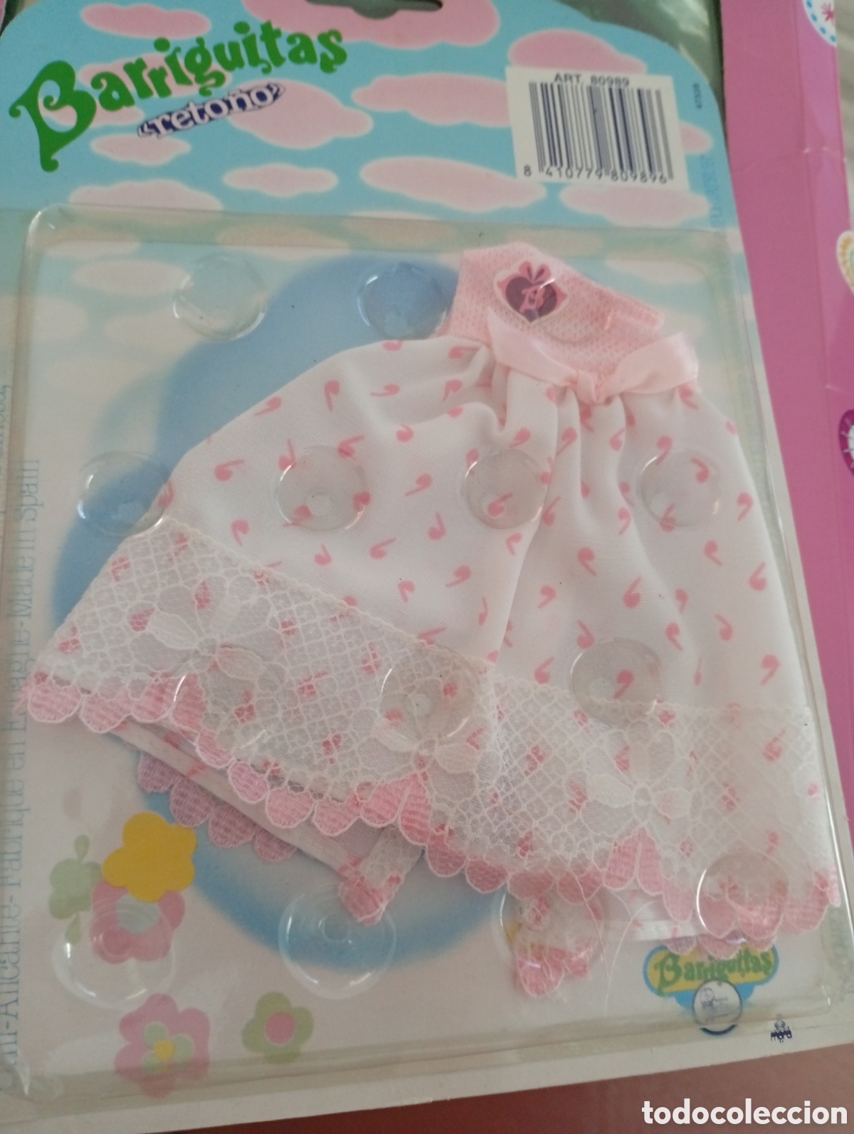 Mu&ntilde;ecas Lesly y Barriguitas: Vestido barriguitas nuevo