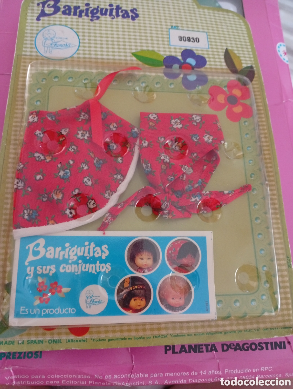 Mu&ntilde;ecas Lesly y Barriguitas: Vestido barriguitas nuevo