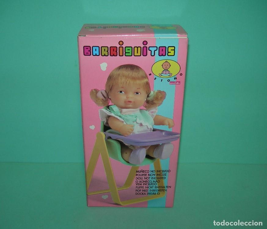 Mu&ntilde;ecas Lesly y Barriguitas: TRONA PLEGABLE DE MU&Ntilde;ECA BARRIGUITAS RETO&Ntilde;O - SIN USO EN CAJA - ORIGINAL FAMOSA -