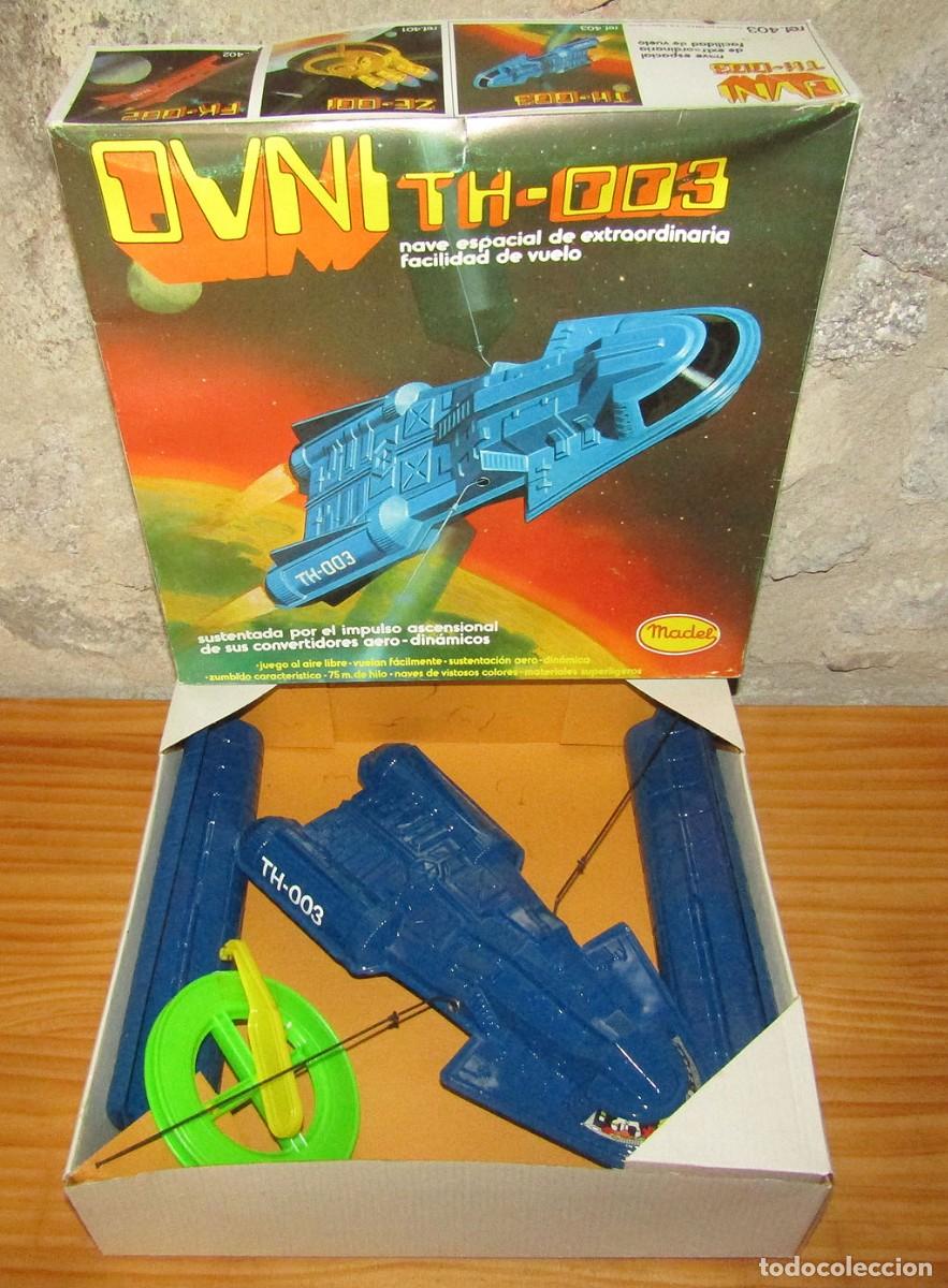 Mu&ntilde;ecas Lesly y Barriguitas: ANTIGUA NAVE OVNI TH-003 DE MADEL - NUEVA, COMPLETA Y EN SU CAJA ORIGINAL - A&Ntilde;OS 70