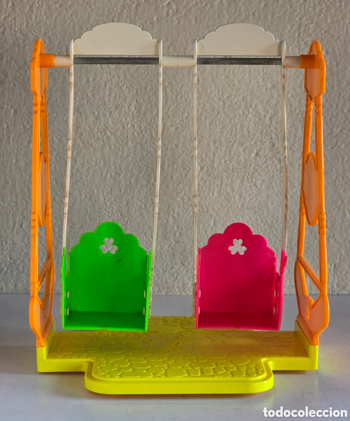 Mu&ntilde;ecas Lesly y Barriguitas: El Columpio de Barriguitas - Juguete Retro - Mu&ntilde;eca Espa&ntilde;ola