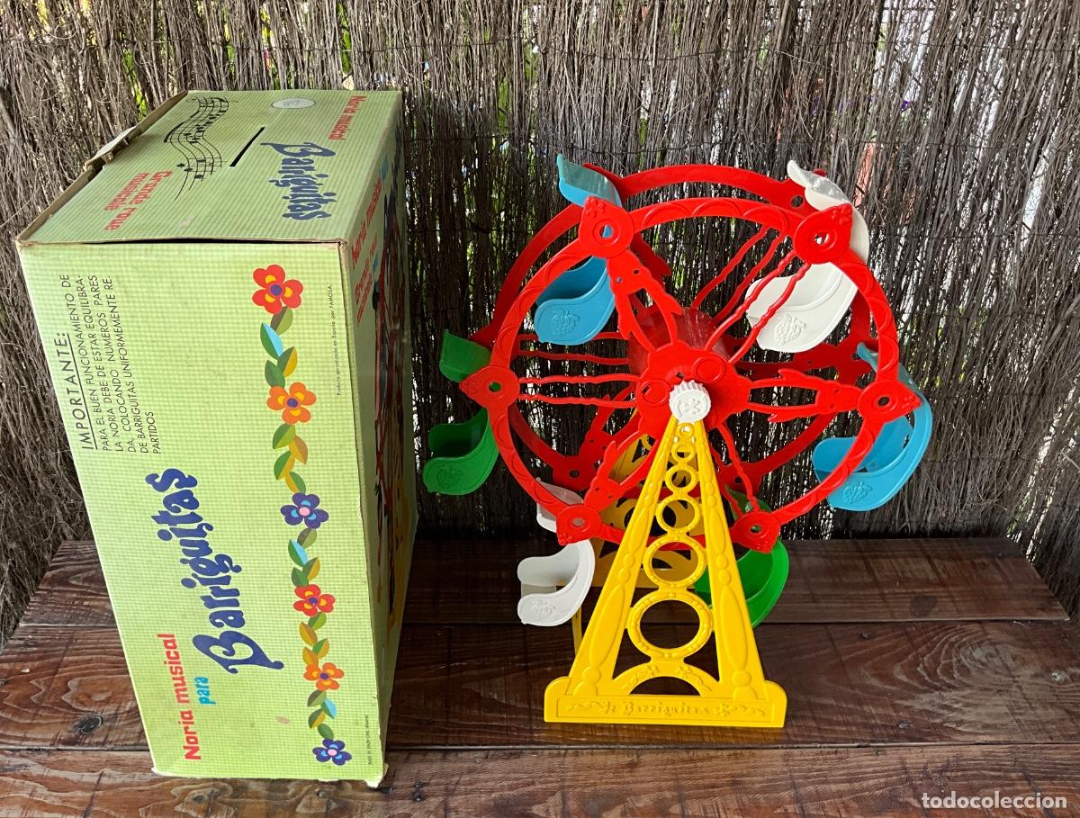 Mu&ntilde;ecas Lesly y Barriguitas: NORIA MUSICAL DE BARRIGUITAS DE FAMOSA EN CAJA ORIGINAL - FUNCIONA - CAJA CON BASTANTE USO
